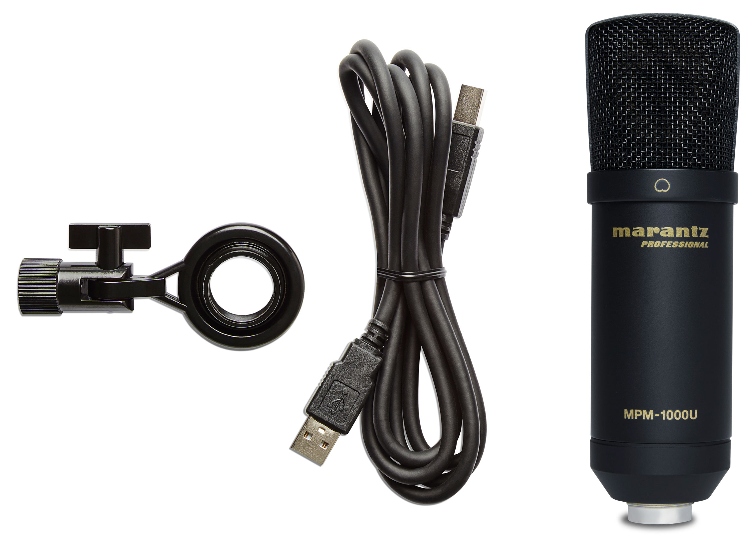 MARANTZ MPM1000U / Конденсаторный микрофон с большой диафрагмой, USB