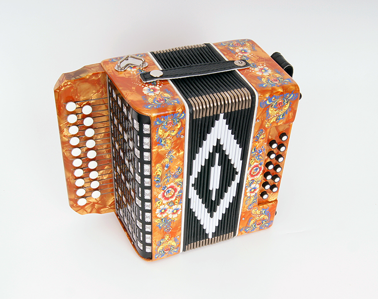 SZ48XL-G-Gold Гармонь «Чайка» 19х12-II, золото, Шуйская гармонь SZ48XL-G-Gold Гармонь «Чайка» 19х12-II, золото, Шуйская гармонь