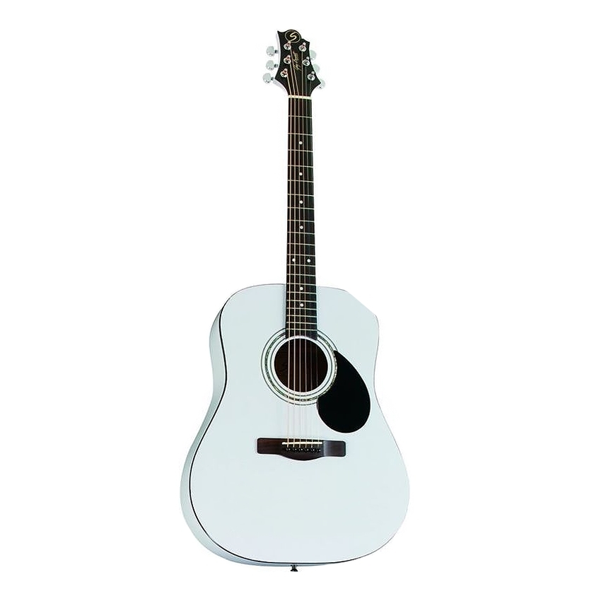 GregBennett D1/PW - Акуст. гитара, dreadnought, Nato, анкер, ключ.(Индонезия), цв. белый металик.