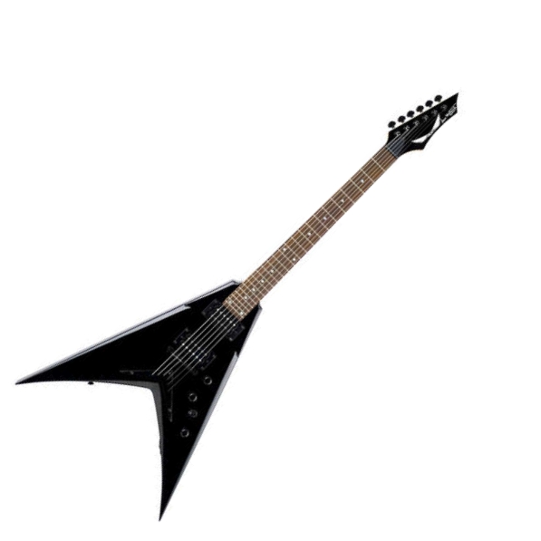 Dean VMNTX CBK - электрогитара типа "стрела",24 лада,25 1/2,HH,2V+1T, цвет черный