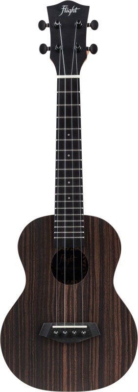 FLIGHT NWC-660 EBONY - укулеле концерт, серия New Wave. HPL. Отделка - черное дерево. Чехол в компл.