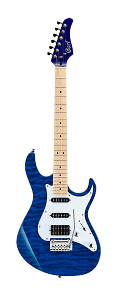 Cort G250DX-TB G Series Электрогитара, синяя.