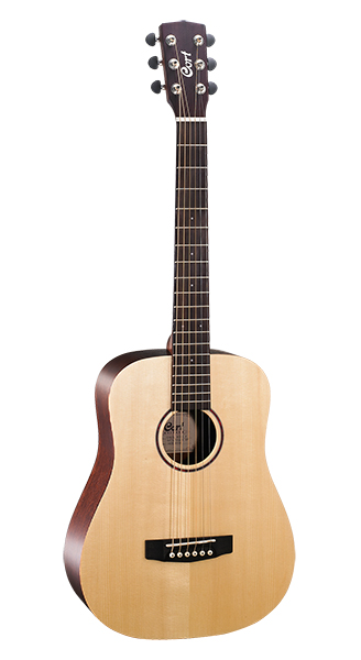CORT Earth-MiniF-Adirondack-OP Earth Series Электро-акустическая гитара с USB, с чехлом