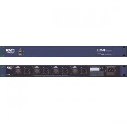KV2 VHD LD4 - 4-канальный линейный компенсатор KV2 VHD LD4 - 4-канальный линейный компенсатор