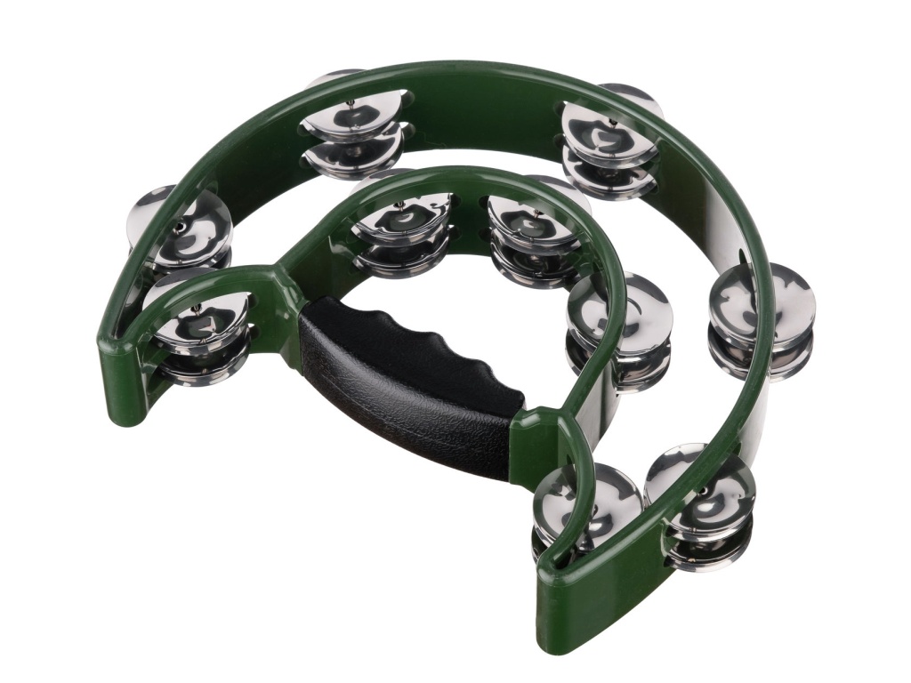 Alice ATB002A Тамбурин "Двойной полукруг", 20 пар бубенцов