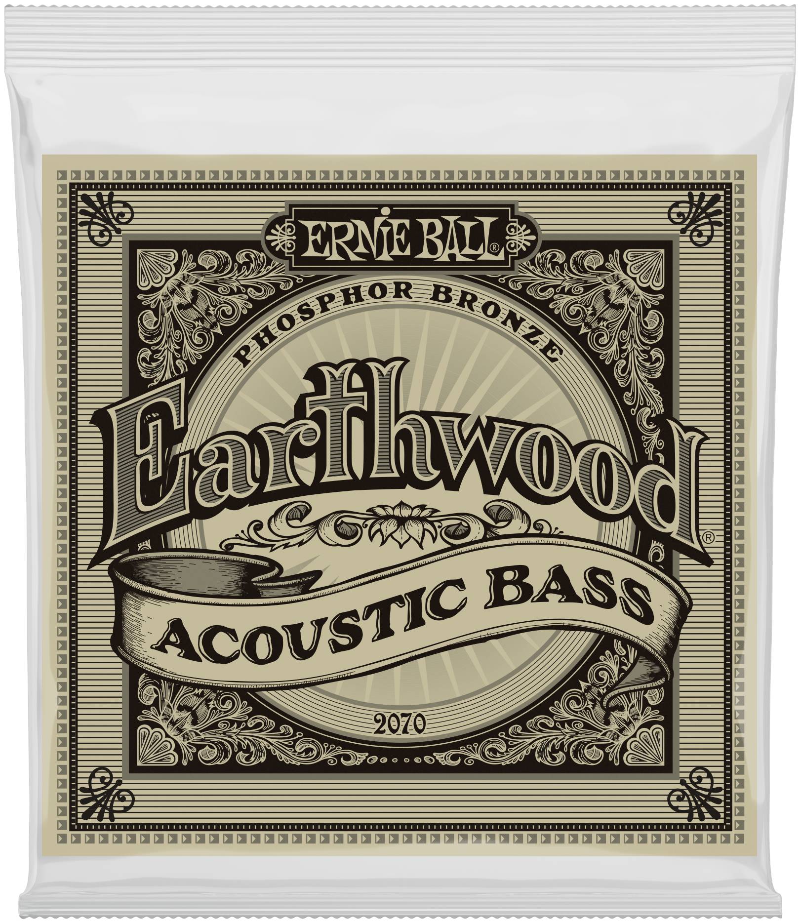 ERNIE BALL 2070 - струны для акуст.бас-гитары Earthwood Phosphor Bronze Acoustic Bass (45-55-80-95)