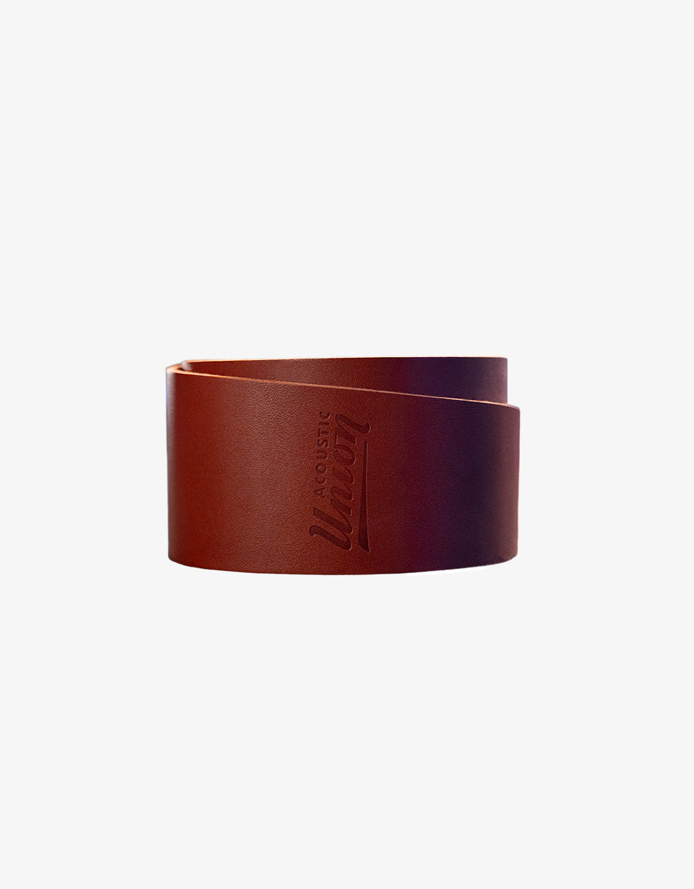 Acoustic Union Leather Classic 75 Ремень для гитары, Ginger