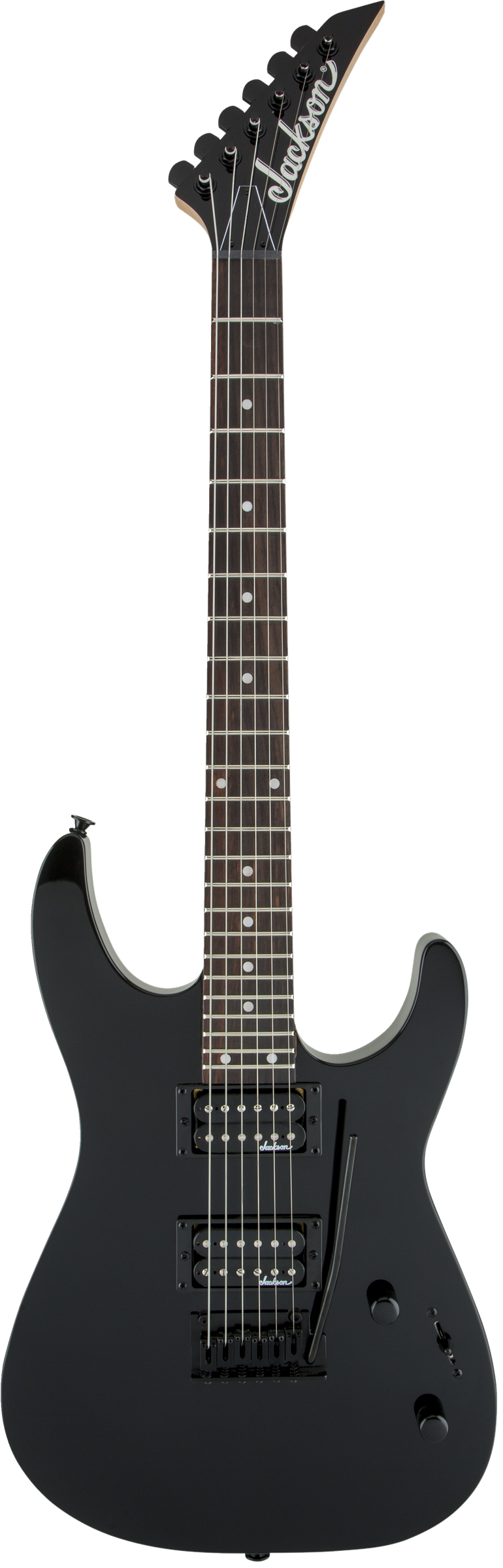 JACKSON JS12 Dinky DK Black электрогитара, цвет черный