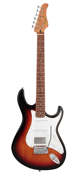 Cort G260CS-3TS G Series Электрогитара, санберст.