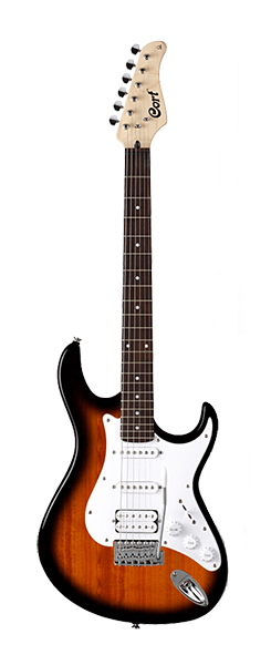 Cort G110-2T G Series Электрогитара, санберст.