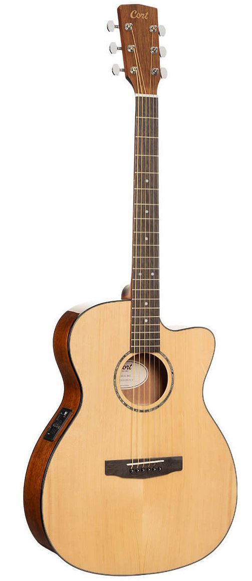 Cort L60CE-NAT Электро-акустическая гитара, цвет натуральный