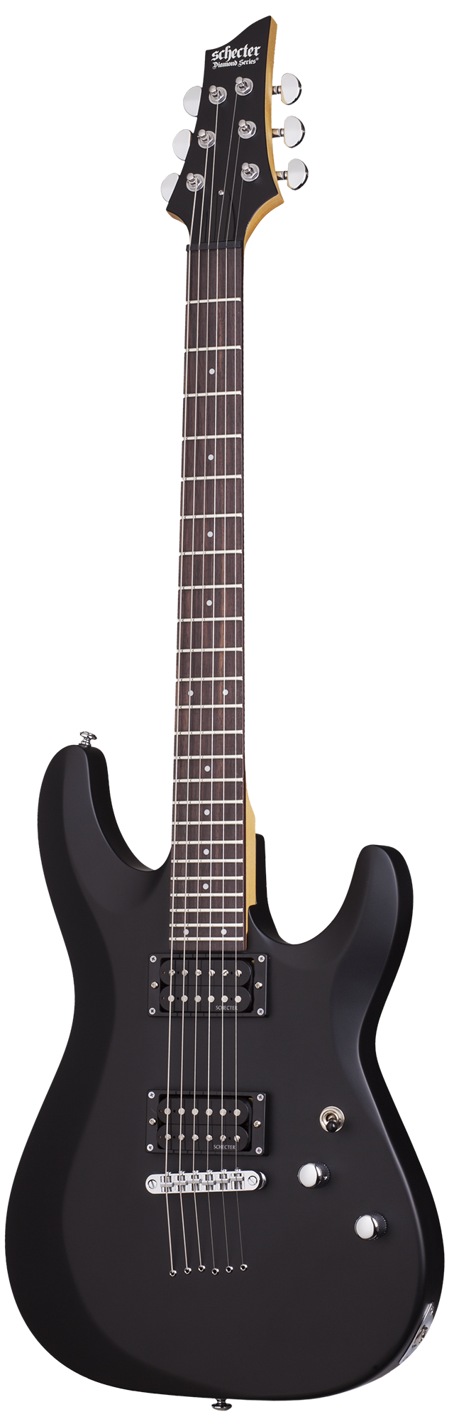 Schecter C-6 Deluxe SBK Гитара электрическая шестиструнная, крепление грифа: на болтах