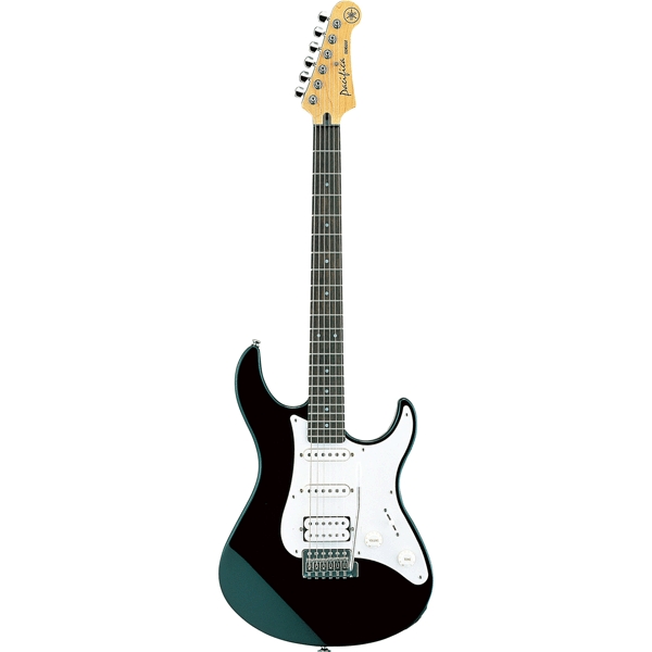 Yamaha Pacifica-112J BLACK -  электрогитара типа страт, S-S-H, V+T+5W, цвет чёрный