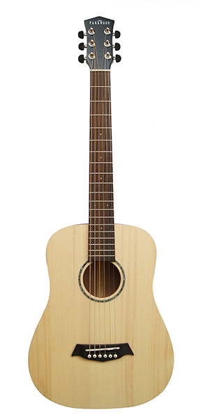 Parkwood S-Mini ADN Акустическая гитара, дредноут 3/4, с чехлом