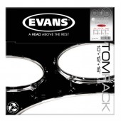 Evans ETP-EC2S CLR-R - комплект пластиков 10"12"16" Edge control Clear