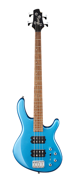 Cort Action-HH4-TLB Action Series Бас-гитара, синяя.