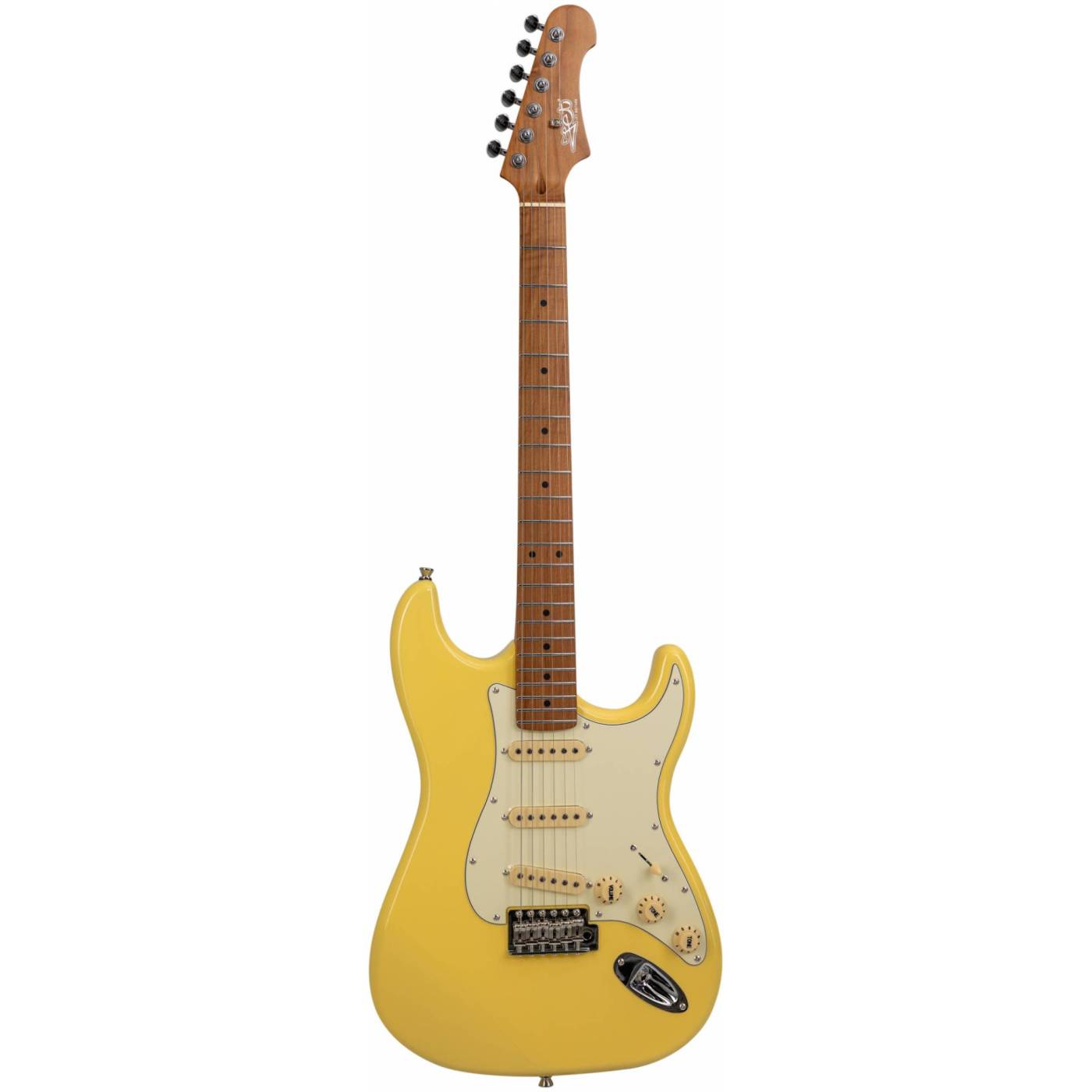 JET JS-300 VYW - электрогитара, Stratocaster, корпус тополь запеченный, 22 лада, SSS, tremolo, цвет VYW