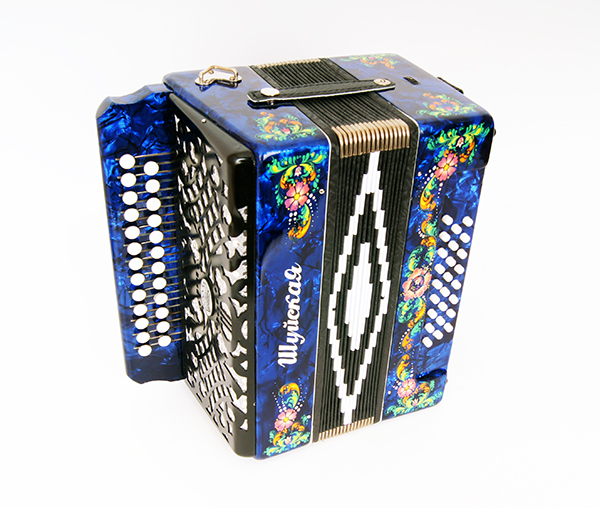 S51XL-A-BL Гармонь "Шуйская" 25х25-III, синяя, Шуйская гармонь S51XL-A-BL Гармонь "Шуйская" 25х25-III, синяя, Шуйская гармонь