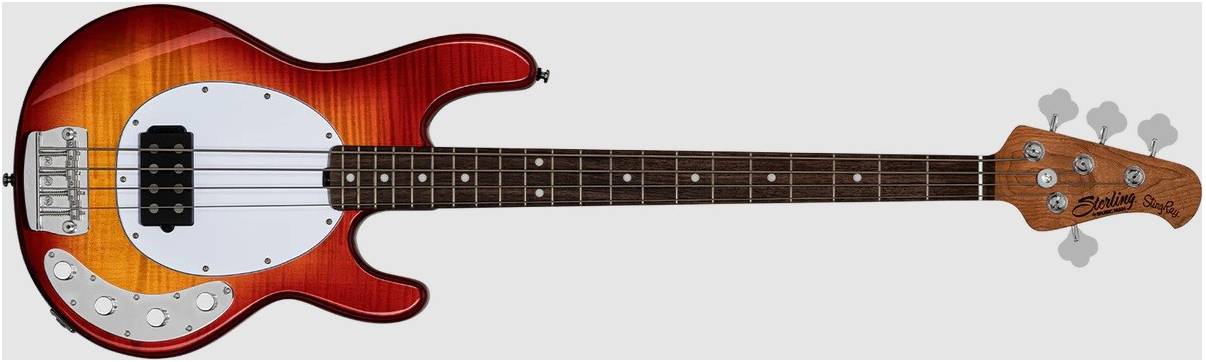 STERLING StingRay Heritage Cherry Burst - Бас-гитара 4 струны