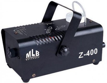 MLB Z-400 Дым машина, 0,3 л емкость для жидкости, 400W, 2 кг., on/off  кабель управление, время нагрева 8 мин., повторный нагрев 50 секунд, выход дыма на 3,5 м