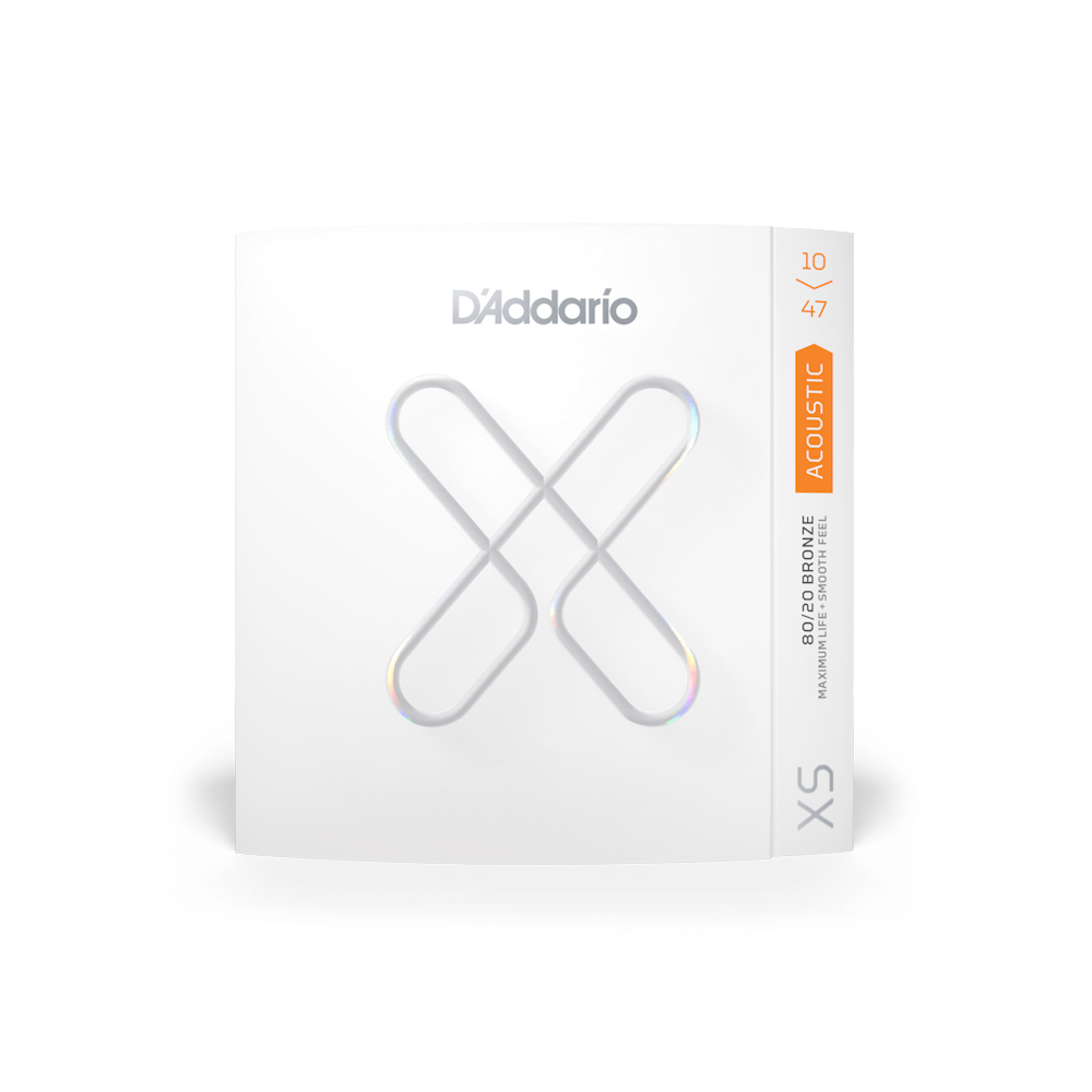 D'Addario XSABR1047 XS Комплект струн для акустической гитары, бронза 80/20, 10-47