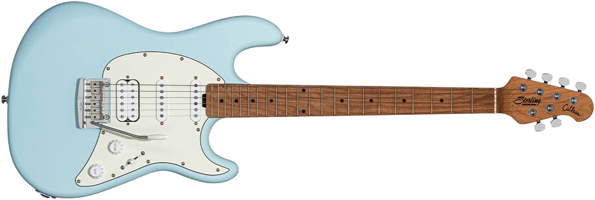 STERLING Cutlass Daphne Blue Satin - Электрогитара