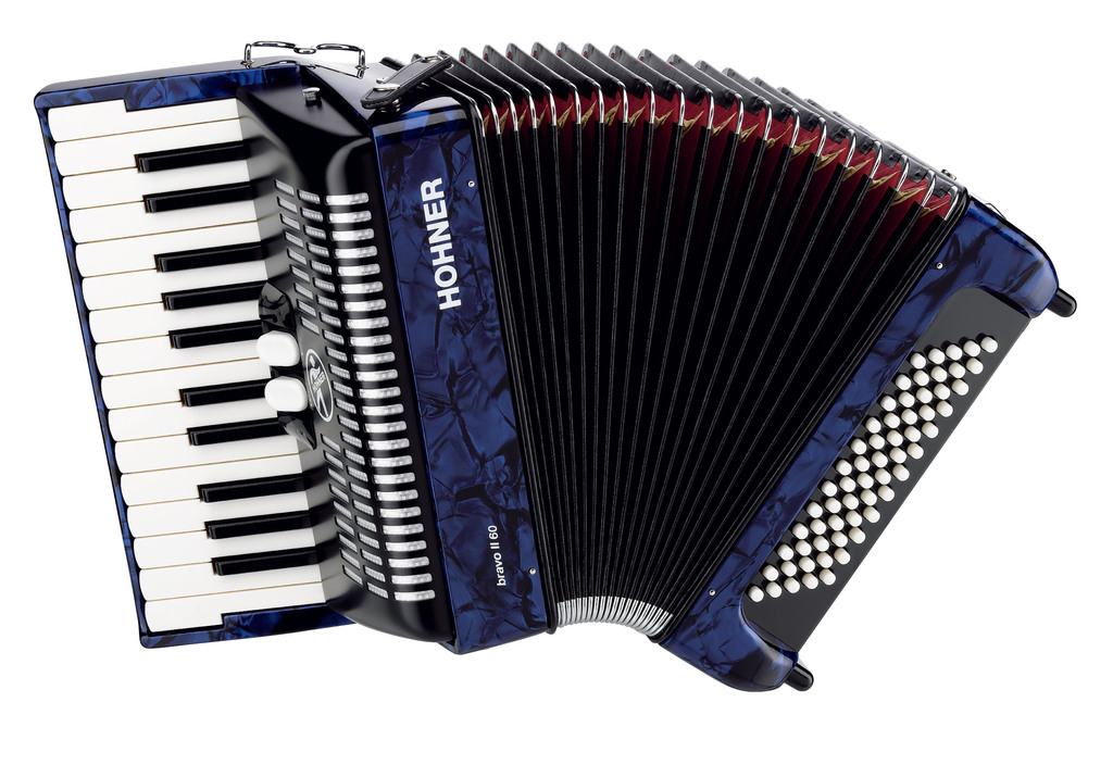 A1698 BRAVO II 60 Dark Blue Аккордеон Hohner