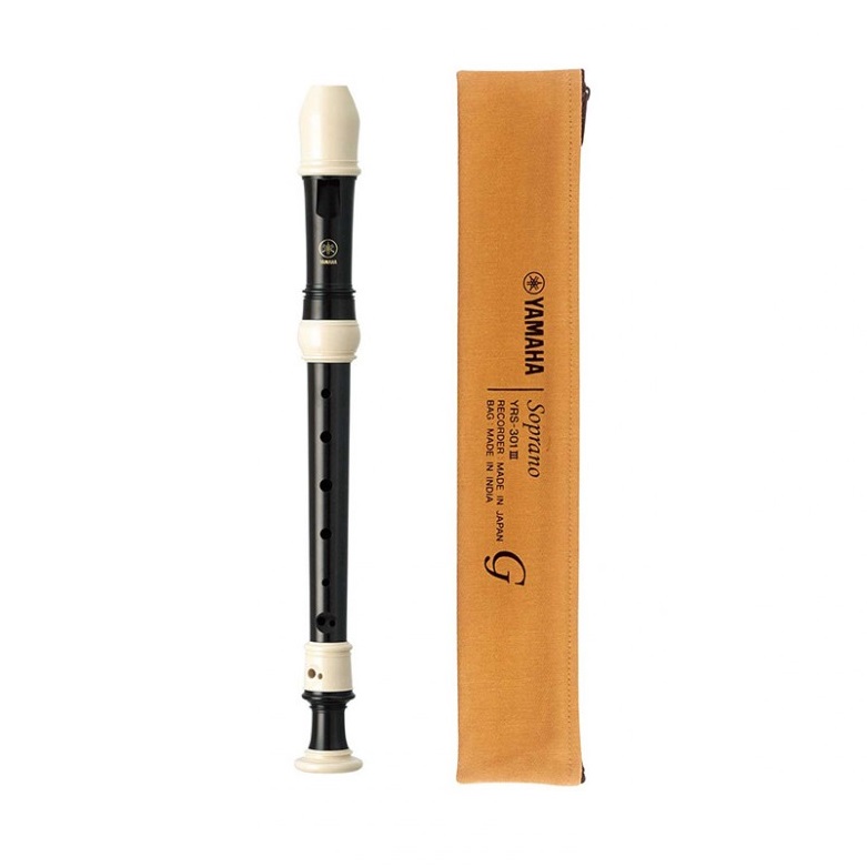 Yamaha YRS-301III - блок-флейта сопрано немецкая система, цвет коричневый