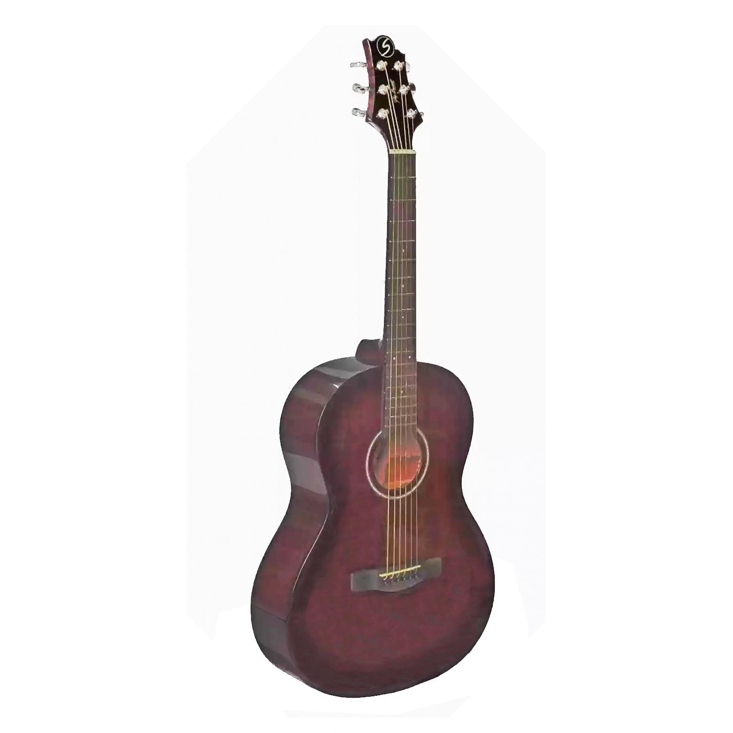 GregBennett ST91/BS - Акустическая гитара, размер 3/4,мензура 23 1/4", Nato,анкер,ключ. цв. sunburst