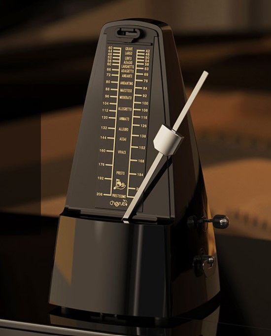 Cherub WSM-305-BK Метроном механический, черный
