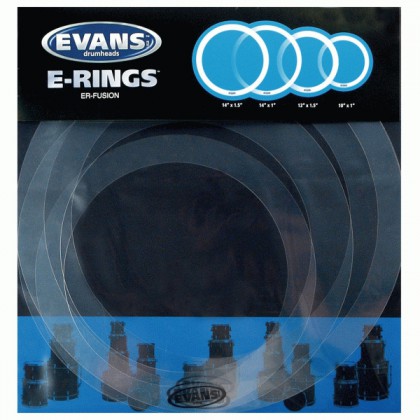 Evans ER-FUSION  Набор демпфирующих колец для ударн.установки (10",12",14"х2)