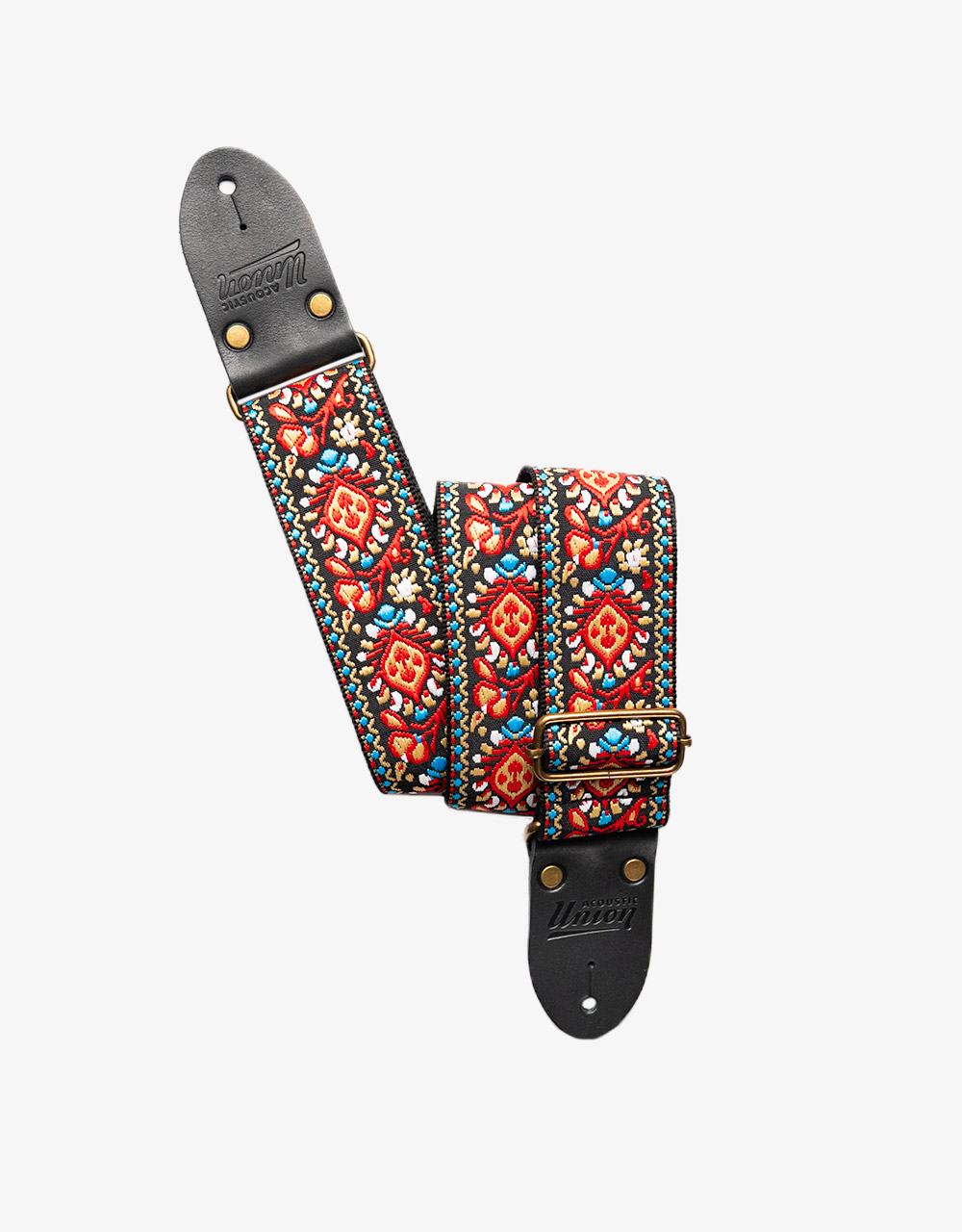 Acoustic Union Jacquard Ремень для гитары, Saffron