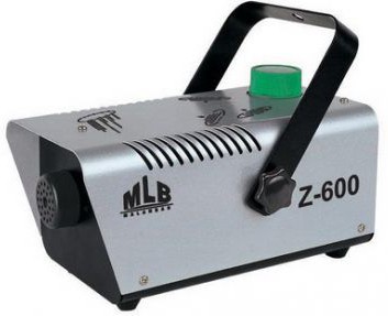 MLB Z-600 Дым машина, 0,5 л емкость для жидкости, 600 W,  on/off  кабель управление, время нагрева 8 мин. выход дыма на 4 м