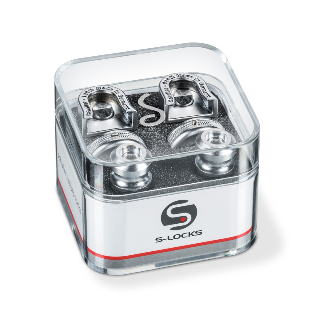 SCHALLER 14010301 Security Lock Крепление для ремня с блокировкой, для гитары