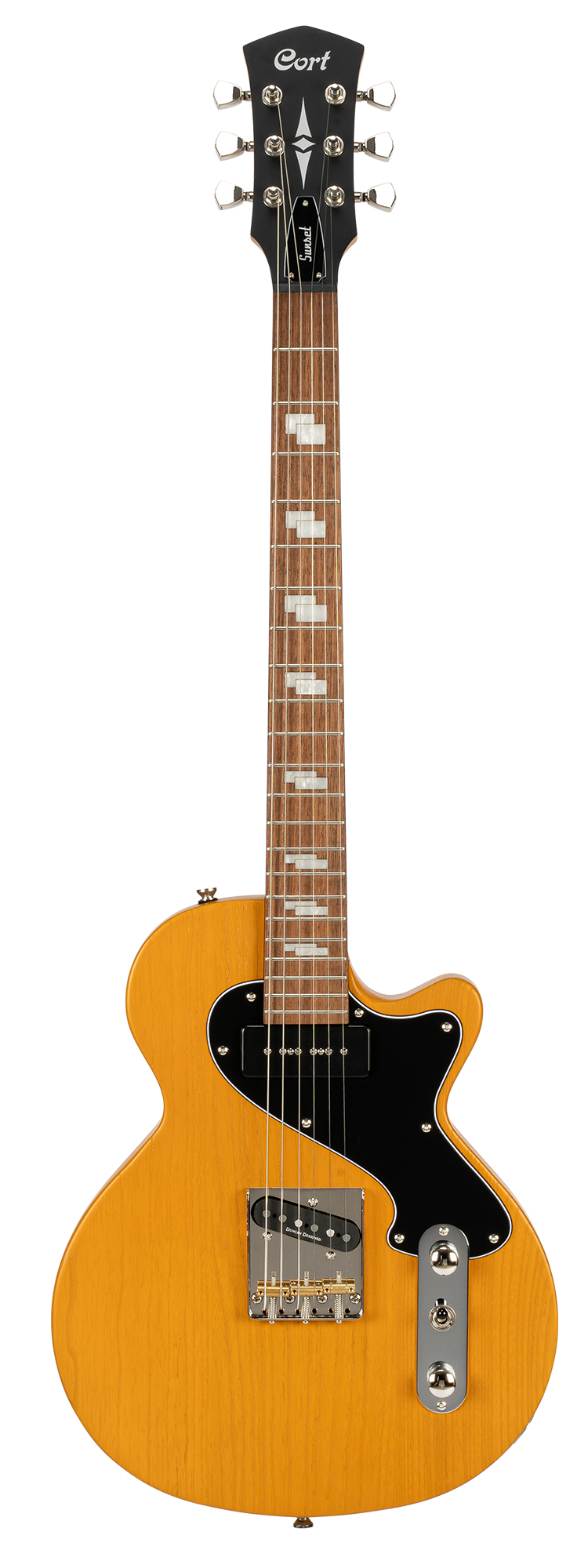 Cort Sunset-TC-OPMY Sunset Series Электрогитара, желтая.