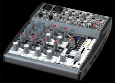 Behringer 1002FX - микшер,2 микр. предусил.,8 линейных входов,24-битный эффект-процессор