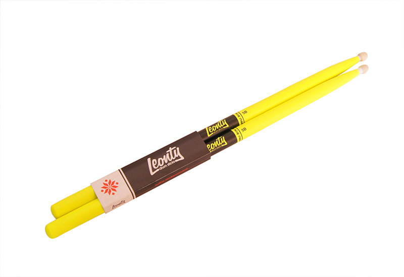 Leonty LFL5B Fluorescent Lemon 5B Барабанные палочки