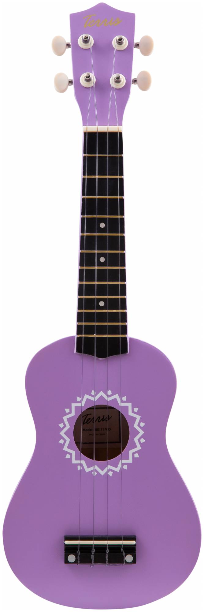 TERRIS JUS-11 VIO - укулеле сопрано, цвет фиолетовый