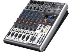 Behringer X1204USB - микшер,4 моно, 2 стерео,2 AUX-шины, процессор эффектов, интегрированный USB