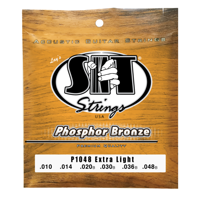 SIT P1048 Phosphor Bronze Extra Light, 10-48 Струны для акустической гитары