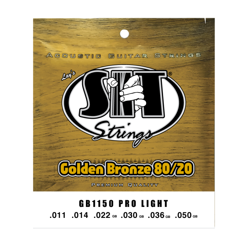 SIT GB1150, Golden Bronze Pro Light 80/20, 11-50 Струны для акустической гитары