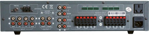 DSPPA HM-6813 Блок управления многозонной системой музыкальной трансляции. 4 входа / 6 выходов. Встроенные источники МР-3 плеер, AM\FM тюнер, USB порт. Дистанционное управление с ИК-пульта или выносных панелей управления HM-30R. Цвет cлоновая кость (RAL-1