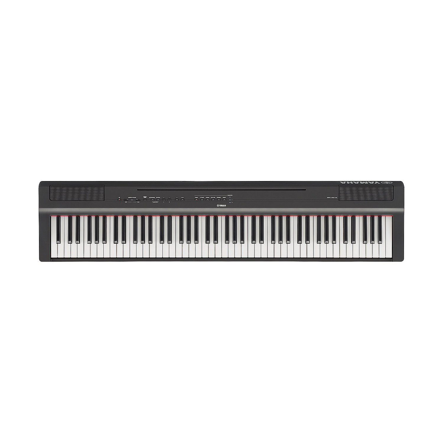 YAMAHA P-125B - цифр.пианино 88кл. GHS, 24 тембра, 192 полиф., цвет чёрный (без стула и стойки), БП