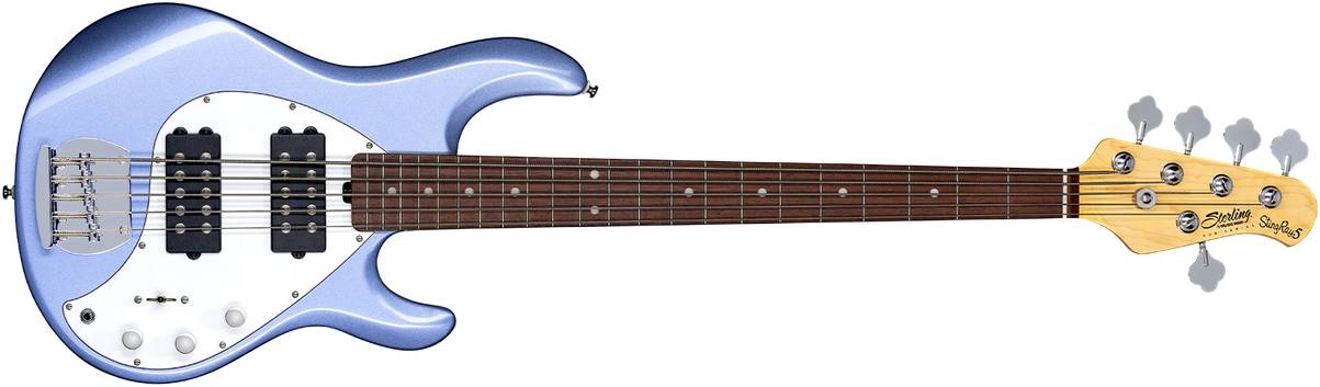 STERLING StingRay5 Lake Blue Metallic - Бас-гитара 5 струн