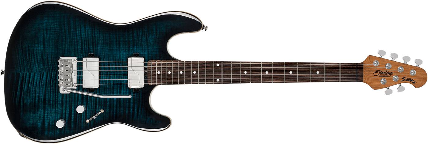 STERLING Sabre Deep Blue Burst - Электрогитара