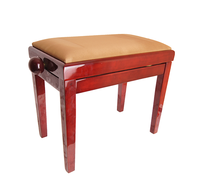 Rin HY-PJ018B-GLOSS-DARK-MAHO Банкетка, темное красное дерево/коричневый