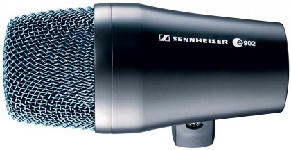 Sennheiser E902 - Динамический микрофон для  бас-бараб., бас-гитар. комб., контраб, 20 - 18000 Гц,