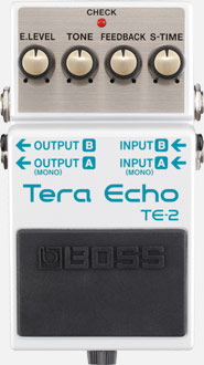 BOSS TE-2 Tera Echo Гитарная педаль