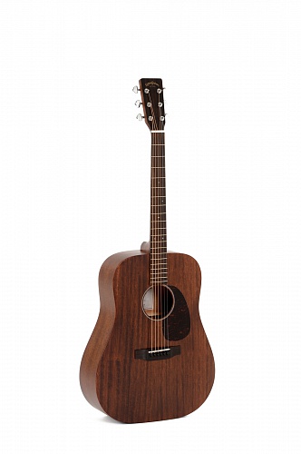 Sigma DM-15+ Акустическая гитара. Тип корпуса: D-14 Fret Верхняя дека: Массив красного дерева Задняя