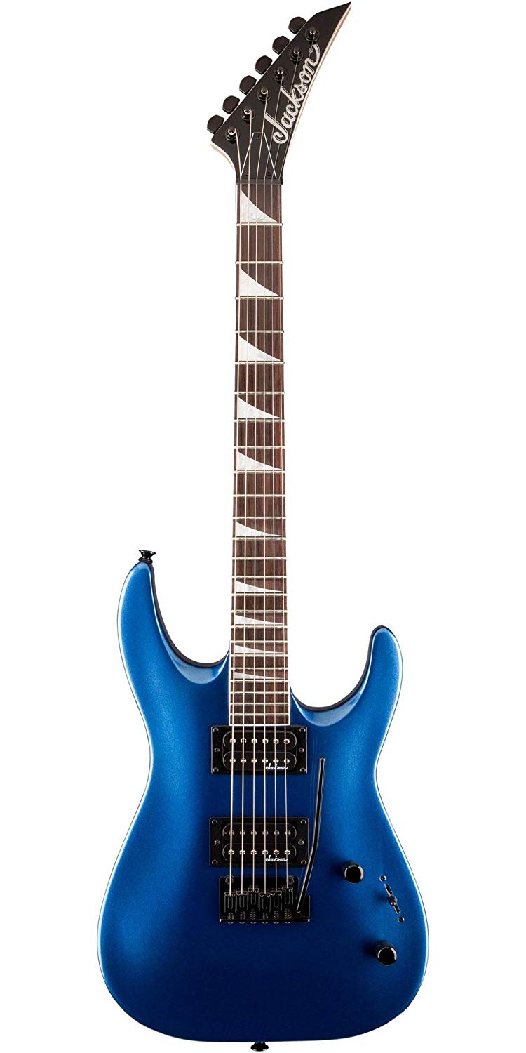 JACKSON JS22 Dinky DKA Metallic Blue электрогитара, цвет синий металлик